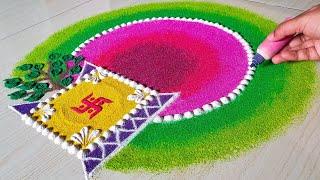 Tulsi Vivah Rangoli. Sanskar Bharti Rangoli. Dev Diwali Rangoli. Rangoli Designs. Rangoli