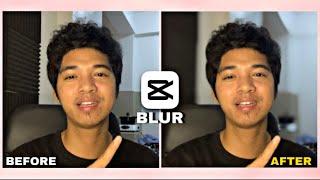 HOW TO BLUR VIDEO BACKGROUND IN CAPCUT (2024) | Capcut Tagalog Tutorial