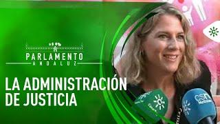 Parlamento andaluz | Plan Estratégico de la Administración de Justicia