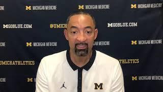 Juwan Howard - Bowling Green Postgame - Michigan Wolverines Basketball