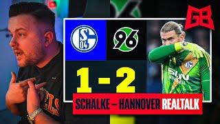 SIEG in 2 MINUTEN VERSPIELT..   GamerBrother REALTALK über SCHALKE - HANNOVER... 🫤