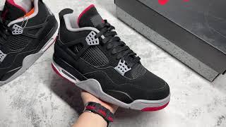 Reps Air Jordan 4 Retro OG Bred