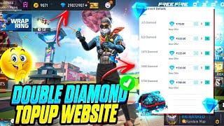 FreeFire Best Double Diamond Top Up Website 2025 | Double Dimond TopUp Website | Best Discount