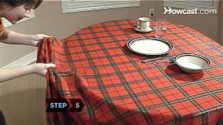 How to Pull Off the Tablecloth Trick