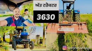 ਰੱਬ ਵੱਲ ਕਰਤਾ ਸੀ ਟਰੈਕਟਰ ਦਾ ਮੂੰਹNewholland 3630 (Tractor stunts)