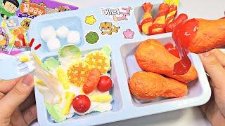 꿈의급식 슬라임 DIY 세트 리뷰 | 음식 액괴 | Dream Lunch Slime DIY Kit