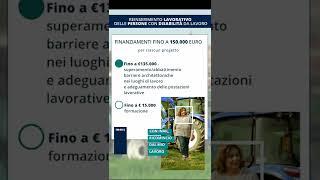 L'Inail finanzia i progetti di reinserimento professionale delle persone con disabilità da lavoro