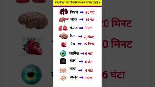 Biology GK Questions #gk #gkinhindi #gkquestion #upsc #shorts #shortvideo #ytshorts #youtubeshorts