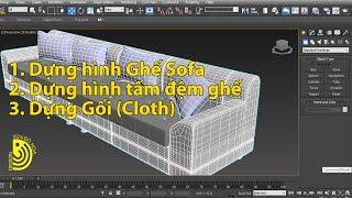 Dựng Hình Ghế Sofa 2020 #dohoamaytinh #thietkedohoa