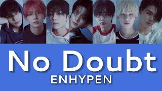 【歌割り・和訳】ENHYPEN (엔하이픈) - No Doubt