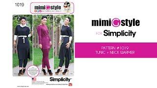 How to Sew Mimi G Style Simplicity Pattern 1019 – Tunic (View B, C, D)