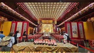 #5  Singapore-》Buddha Relic Tooth Temple & Chinatown | Best place for budget shopping 