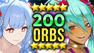 NEW YEAR HEIDRUN TREATS MY ORBS! New Year Nidhoggr, Tana & Hresvelgr Summons [FEH]