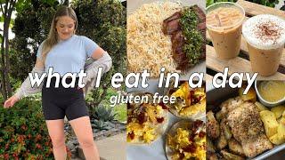 What I eat in a day (gluten free!) meal, snack ideas, intuitive eating 2023