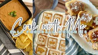 FALL COOK WITH ME // SUNDAY FOOTBALL MUNCHIES // PARTY FINGER FOODS // CHARLOTTE GROVE FARMHOUSE