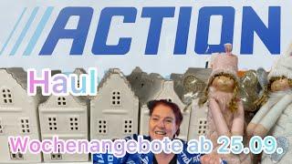 Action Haul ️ Liverundgang im Action  Wochenangebote  25.09.  Neuheiten  NL