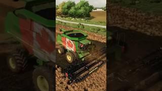 Canola HARVEST on Edgewater Sask | Storing Crop in Grain Bin | Farming Simulator 22 | #fs22