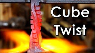 Blacksmithing: The Rubik’s Cube Handle