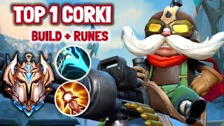 Wild Rift Top 1 Corki - Challenger Full Ranked