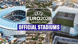 UEFA EURO 2028 Stadiums REVEALED! The Official Host Venues