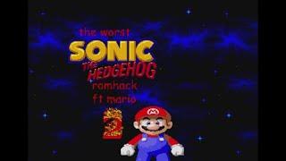 Sonic Hack Longplay - The worst Sonic the Hedgehog romhack featuring mario 2