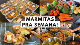 MARMITAS SAUDÁVEIS PRA SEMANA  Tempero caseiro, dicas de armazenamento & mais