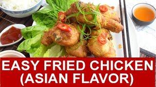 Easy fried chicken recipe (Asian flavor)