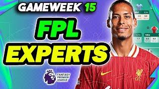 8 PLAYERS FPL EXPERTS ARE BUYING IN GAMEWEEK 15 | Fantasy Premier League 2024/25