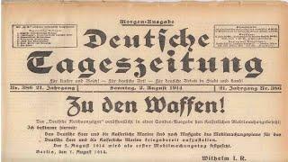 Deutsche Geschichte VIII. - Der erste Weltkrieg