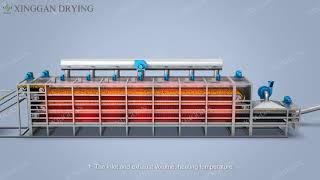 Continuous Belt Drying Machine-Chemical, Pharmaceutical, Food