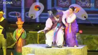 杂技剧《春香传》在平壤首演  标清