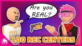 Visiting 100 Rec Centers in Rec Room! (PART 1)