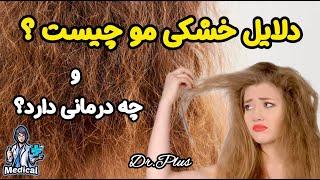 ️آیا میدانید دلایل خشکی مو چیست و چه درمانی دارد؟