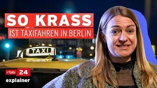 Wenig Geld, besoffene Fahrgäste:  Wir begleiten Taxifahrerin Sonja | rbb24 explainer