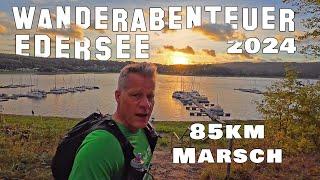 24 Stunden Wanderabenteuer Edersee 2024 / ein hartes Brett