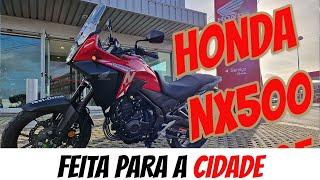 Honda NX 500   Review & TestRide    - COM LEGENDAS 