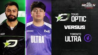 @OpTicTexas vs @TorontoUltra | Major IV Tournament | Winners Round 1