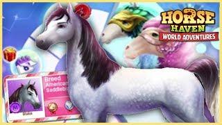 The NEW American Saddlebred Horse in Horse Haven World Adventures