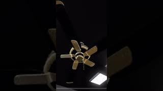 Airswift Fan Co Golden Nights Ceiling Fan