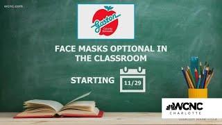 Gaston County Schools go mask-optional