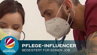 Pflege-Influencer will für seinen Job begeistern