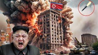 HAPPENING TODAY! GREAT TRAGEDY, Kim Jong Un's Presidential Palace Destroyed by Advanced US Missiles