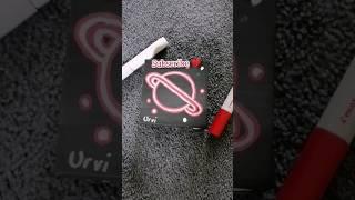 How to do Glow Effect with Acrylic Pens #believer