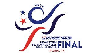 Novice Dance Free Dance | 2025 Midwestern Sectional U.S. Ice Dance Final