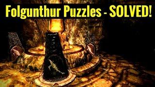 Folgunthur Puzzles SOLVED! - Forbidden Legend Quest | Skyrim Remastered