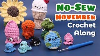 No-Sew November - Amigurumi Crochet Along