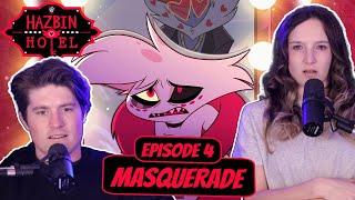 Angel Dust's Tragic Life | Hazbin Hotel Season 1 Married Reaction | Ep 1x4, "Masquerade"