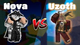 NovaExility vs Uzoth | Blox Fruits PVP