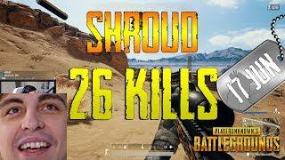 PUBG | Shroud | 26 Kills