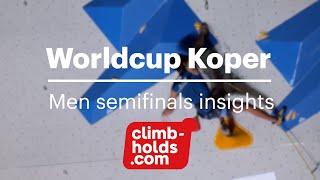 IFSC Worldcup Koper - Mens semifinal insights with the route setters